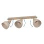 Σποτ Τρίφωτο 3xE27 L82cm Μπεζ Eglo Arrecife 900713