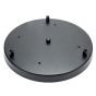 ΡΟΖΕΤΑ ΓΙΑ ΓΥΨΙΝΑ ΦΩΤΙΣΤΙΚΑ ΜΑΥΡΗ Φ30CM ARTE ILLUMINA Eurolamp 144-90327