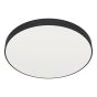 Πλαφόν Οροφής Μαύρο Ø40cm Led 24w 2700-6500K 2300lm Τηλεχειριστήριο Eglo Zubieta-A  98895
