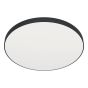 Πλαφόν Οροφής Μαύρο Ø60cm Led 36w 2700-6500K 3900lm Τηλεχειριστήριο Eglo Zubieta-A  98896