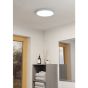 Πλαφονιέρα Χρώμιο 28,5cm IP44 LED 20w 3000K 2400lm Eglo Fueva-5 99266