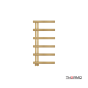 ΘΕΡΜ. ΠΕΤΣ/ΣΤΡΑ INOX ACCENT 100x50 BR.BRASS(GOLD) PVD ACC10050-211