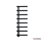 ΘΕΡΜ. ΠΕΤΣ/ΣΤΡΑ INOX ACCENT 138x50 SILK BLACK ACC13850-401