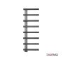 ΘΕΡΜ. ΠΕΤΣ/ΣΤΡΑ INOX ACCENT 138x50 BLACK BRUSHED PVD ACC13850-411