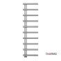 Θερμαινόμενη Πετσετοκρεμάστρα μπάνιου Inox ACCENT 176x50 Brushed ACC17650-111