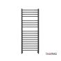 ΘΕΡΜ. ΠΕΤΣ/ΣΤΡΑ INOX BELLAVIA 120x50 SILK BLACK BEL12050-401