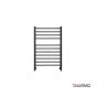 ΘΕΡΜ. ΠΕΤΣ/ΣΤΡΑ INOX BELLAVIA 75x50 SILK BLACK BEL7550-401