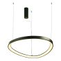 ΚΡΕΜΑΣΤΟ Φ/Σ LED 73W CCT 5800LM HARMONY ΜΑΥΡΟ ΑΛΟΥΜΙΝΙΟ IP20 D80XH120CM ACA BR97LEDP80BKCCT