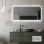 Καθρέπτης Μπάνιου CULM 100x80 με σύνδεση Bluetooth για Μουσική Luminor CULM10080