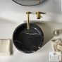 ΝΙΠΤΗΡΑΣ ΜΑΡΜΑΡΙΝΟΣ Φ42 H.14 FOSSIL MARQUINA NERO DC42-400