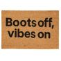 Πατάκι Εισόδου 40x60cm ''Boots off, vibes on'' MRShome  DF-0006003