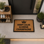 Πατάκι Εισόδου 40x60cm ''KEEP CALM & DRINK CHAMPAGNE'' MRShome DF-0007003