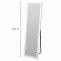 Επιδαπέδιος Καθρέπτης PS 125.2cm White MRShome  DF-0038000
