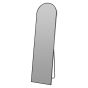 Επιδαπέδιος Καθρέπτης Αλουμινίου 150cm Black MRShome  DF-0042000