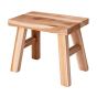Διακοσμητικό Σκαμνάκι από Teakwood 31x19x25cm MRShome DF-0046000