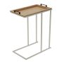 Side Table με Μεταλλικό Σκελετό Off-White και Αφαιρούμενη Επιφάνεια από MDF 45x28x59cm MRShome DF-0051000