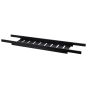Ραφάκι Μπανιέρας Bamboo 68x15cm Black MRShome  DF-0087000