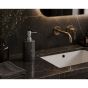 Δοχείο Κρεμοσάπουνου Stoneware 300ml 9x7.3x17.5cm Black 6U MRShome DF-0095004