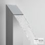 ΣΤΗΛΗ ΝΤΟΥΖ DIKE ICOS ΕΠΙΔΑΠΕΔΙΑ ΥΨΟΣ 208 εκ. INOX DIKE