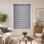 Double Ρόλερ Ρυθμιζόμενης Σκίασης 140x230cm Γκρι MRShome  DRD-GR140230