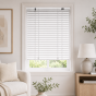 Μεταλλικό Στόρι αλουμινίου 25mm 120x140cm Λευκό MRShome DRV-WH120140