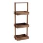 Έπιπλο MDF με 3 Ράφια 26x17x70cm Καφέ MRShome DS-1224000