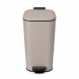 Κάδος Soft Close Μεταλλικός 20L Μπεζ Ματ 23x38x37.5cm MRShome  DS-8840000