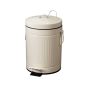 Κάδος Απορριμμάτων 5L Μεταλλικός Soft Close Μπεζ MRShome  DS-8998S10
