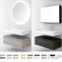 Orabella Drawer Amabile 100 - Κρεμαστό Έπιπλο Μπάνιου με συρτάρι από MDF super matt - Λευκό ή Μαύρο (χωρίς καθρέπτη και νιπτήρα) F70199-70199