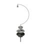 Horus Compléments Classic Collection - Waste, with Plug & Chain - Polished Nickel 00.223-NB
