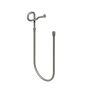 Horus Compléments Classic Collection - Pare Flexible Hose 200 Cm with Connecting Hose Inox 50 Cm - Black 00.465-NO