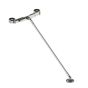 Horus Ascott Classic Collection - T Connection for Stand Pipes - Polished Nickel 00.495-NB