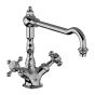 Horus Julia Victoria Julia Victoria Classic Collection - Mono Kitchen Mixer/ No Waste - Polished Nickel 01.103-NB