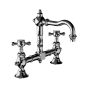 Horus Julia Victoria Julia Victoria Classic Collection - 2 Hole Basin Mixer with Waste - Matt Nickel 01.207-NM