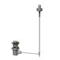 Horus Compléments Classic Collection - Complete Waste with Pop up Rod - Polished Nickel 01.252-NB