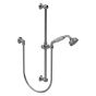 Horus Anthea Classic Collection - Wall Shower Set with Rail, Flexible Hose and Handspray - Matt Nickel 06.532-NM