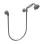 Horus Anthea Classic Collection - Wall Shower Set with Wall Hook, Flexible Hose and Handspray - Chrome 06.589-CH