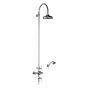 Horus Montmartre Classic Collection - Complete Thermostatic Wall Shower Mixer - Matt Nickel 07.744-NM