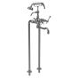 Horus Anthea Classic Collection - Complete Mixer + Pipes for Free Standing Bath - Matt Nickel 10.498-NM