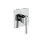 Horus Zéphyr Classic Collection - Concealed Wall Mounted Manual Mixing Shower Valve - Satin Brass 16.700-LS