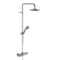 Horus Zéphyr Classic Collection - Complete Exposed Thermostatic Wall Shower Set - Chrome 16.797-CH