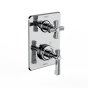 Horus Zéphyr Classic Collection - Trim for Thermostatic Mixing Valve Réf. 93.593 - Matt Black 17.508-NO