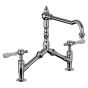 Horus Julia Victoria Julia Victoria Classic Collection - 2-hole Kitchen Mixer / Adjustable Centers / No Waste - Polished Nickel 19.121-NB