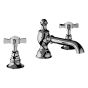 Horus Coventry Classic Collection - 3 Hole Basin Set with Pop-up Waste, Flexible Hoses - Polished Nickel 28.260-NB