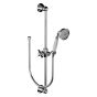 Horus Coventry Classic Collection - Wall Shower Set with Handspray, Flexible, Brass Rail - Matt Nickel 28.542-NM