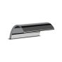 Horus Nouvelle Vague “part of Contemporary Collection - Waterfall Deck Mounted Bath Spout - Metal Gun 40.470-CF