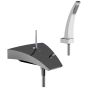 Horus Nouvelle Vague “part of Contemporary Collection - Wall Mounted Bath/shower Mixer - Chrome 40.714-CH