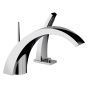 Horus Nouvelle Vague “part of Contemporary Collection - Deck Mounted Bath/shower Mixer - Metal Gun 40.766-CF