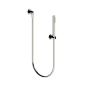 Horus Minoé Contemporary Collection - Wall Shower Set + Wall Hook + Handspray + Hose - Metal Gun 47.589-CF