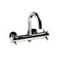 Horus Minoé Contemporary Collection - Complete Exposed Thermostatic Wall Bath-shower Mixer - Chrome 47.784-CH